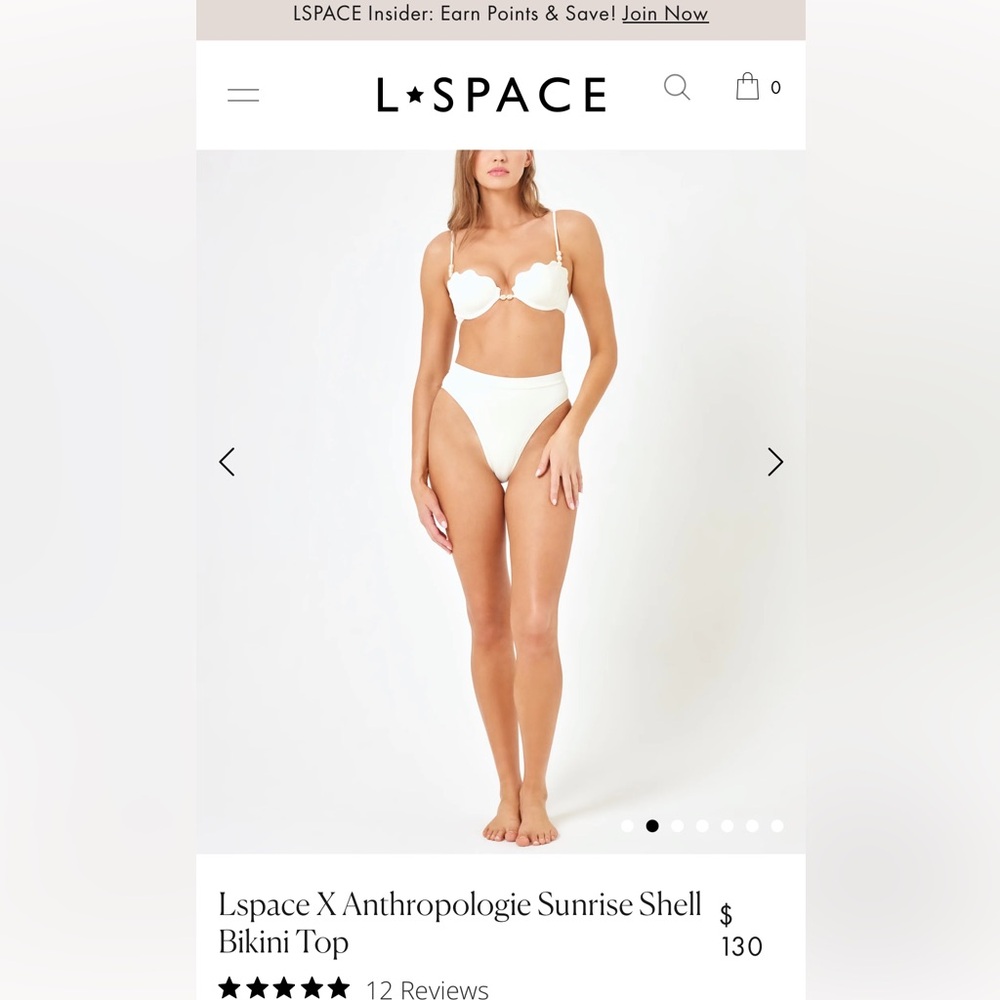 L space x Anthropologie bikini